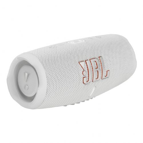 Prenosni zvočnik JBL Charge 5 bel, Bluetooth 5.1, 30 W, IP67, 20 ur delovanja, USB-C