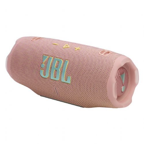 Prenosni zvočnik JBL Charge 6 roza, Bluetooth 5.4, 45 W, do 28 h predvajanja, vodoodporen IP67, AI Sound Boost