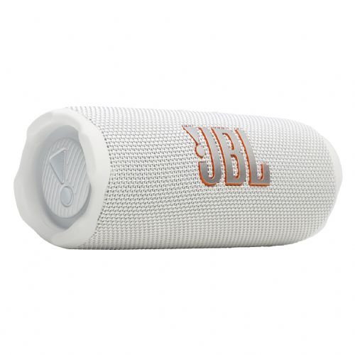 Prenosni zvočnik JBL Flip 7 bel, Bluetooth 5.4, 25 W, AI Sound Boost, IP67, do 16 h avtonomije