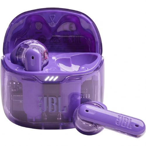 Slušalke JBL Tune Flex TWS brezžične, lila, aktivno odpravljanje šumov, IPX4, do 8 ur delovanja, štirje mikrofoni