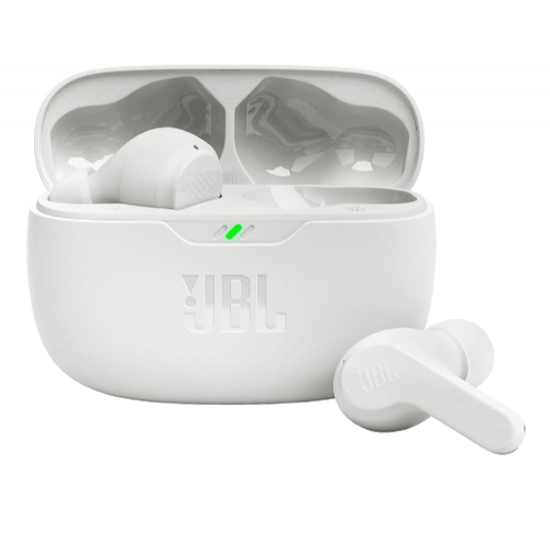Brezžične slušalke JBL Wave Beam bluetooth bele
