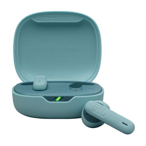 Brezžične slušalke z mikrofonom JBL Wave Flex 2 , modre
