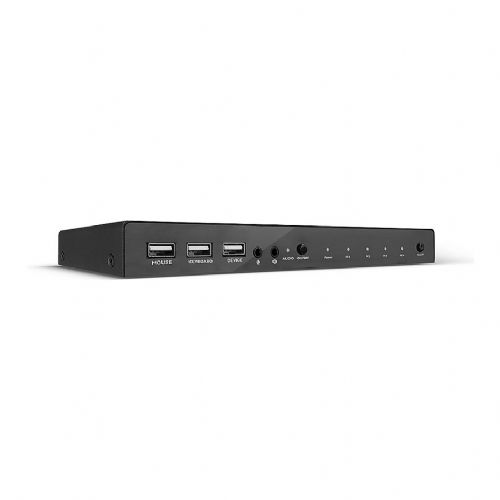 KVM/avdio/USB stikalo s 4 vrati Lindy