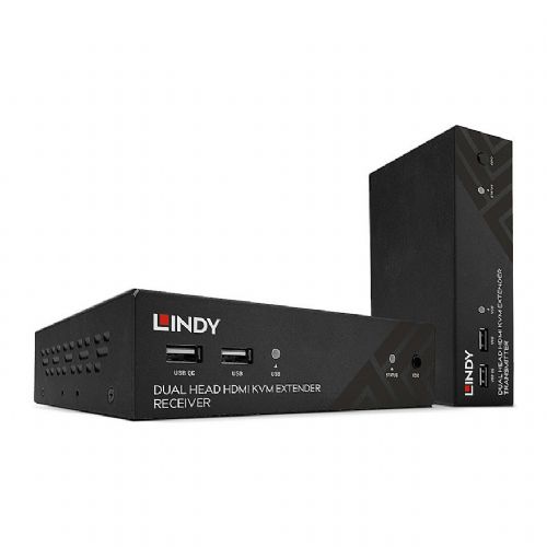 LINDY 100m Cat.6 dvojni HDMI, USB in RS232 podaljšek
