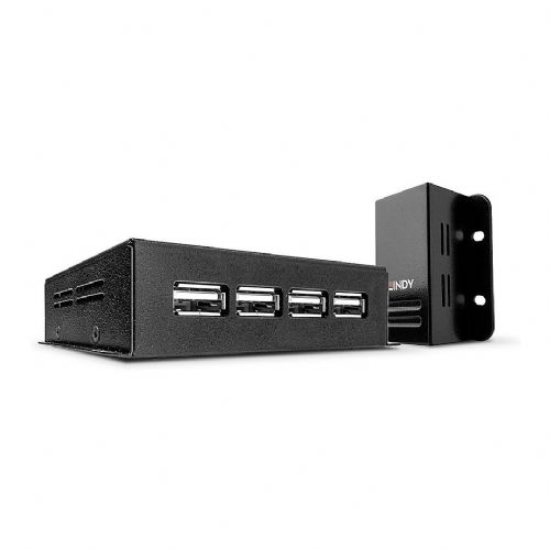 LINDY podaljšek USB 2.0 Cat5 napajanje preko RJ45 4 vhoda 50 m