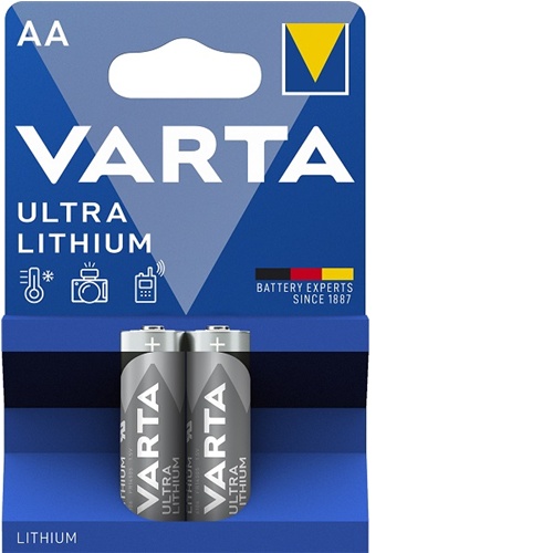Litijeva baterija Varta (2 kosa, AA)