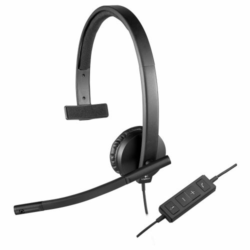 Slušalke Logitech H570e USB Mono