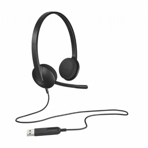 Slušalke Logitech USB Headset H340 z mikrofonom
