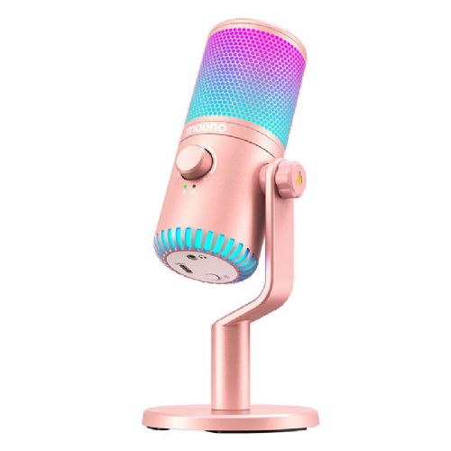Mikrofon Vision DM30RGB roza