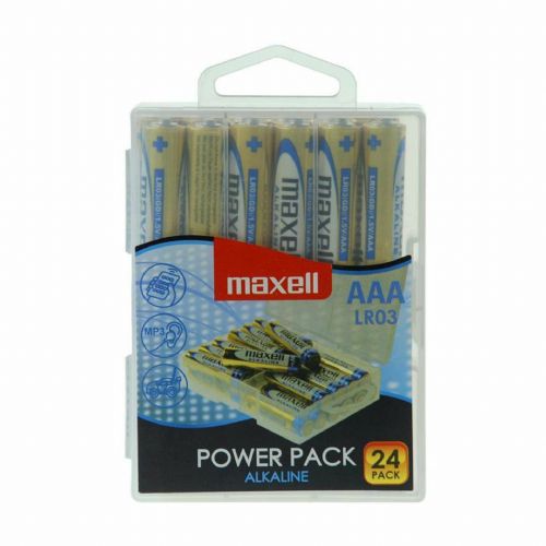 Maxell baterija alkalna AAA (LR03) 24kom