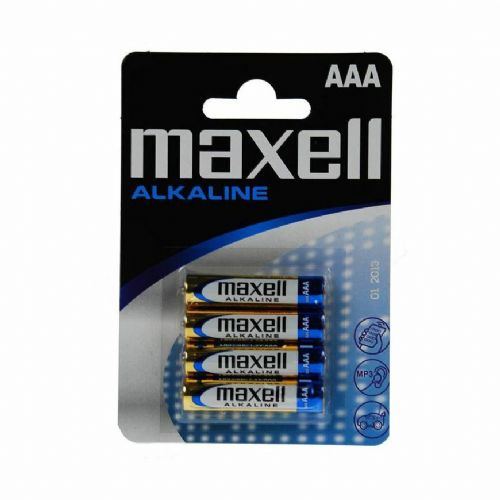 Maxell baterija alkalna AAA (LR03) 4kom