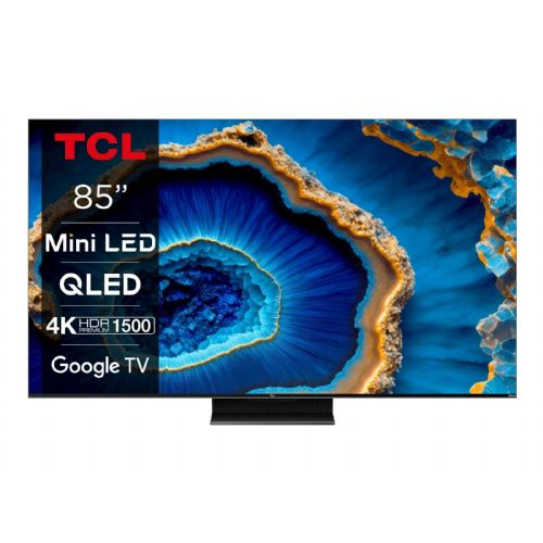 Televizor TCL 85C805 215 cm (85''), 3840 x 2160 4K UHD, Mini LED QLED, 120 Hz, Android