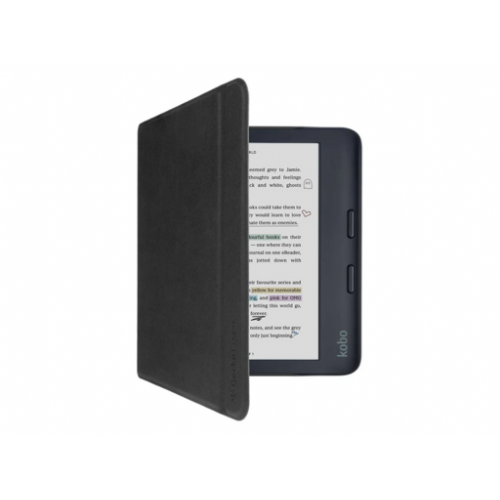 Ovitek Gecko EasyClick Eco za Kobo Libra Colour, črn