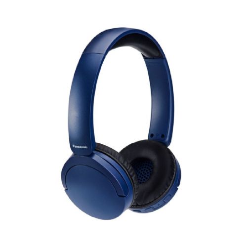 Brezžične slušalke Panasonic RB-HF630BE-A, 72 h baterija, 30 mm gonilniki, Bluetooth 5.3, ENC mikrofon, modre barve