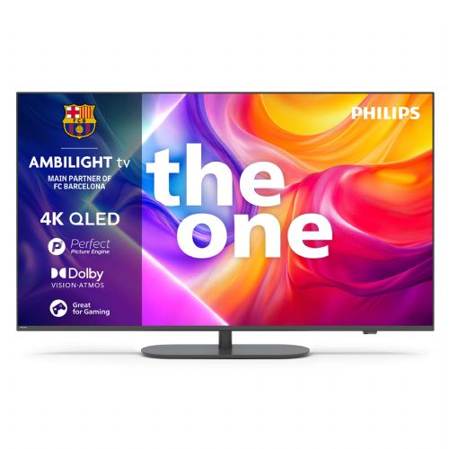 Televizor Philips 65PUS9010/12, 165 cm (65″), 4K QLED, Ambilight, 144 Hz, Dolby Vision, Titan OS