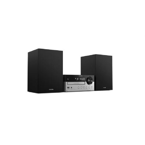 Glasbeni stolp Philips TAM4205/12, Bluetooth, CD, FM radio, USB, 60 W, črne barve