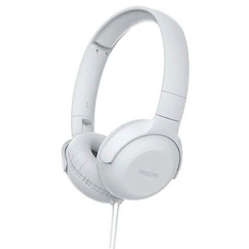 Slušalke Philips TAUH201WT/00, 32 mm gonilniki, mikrofon, 1,2 m kabel, bele barve