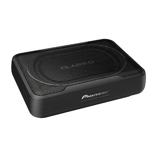 Zvočnik Pioneer TS-WX130EA aktivni nizkotonec, 160 W RMS, 8", frekvenčno območje 40–200 Hz, izjemno kompakten