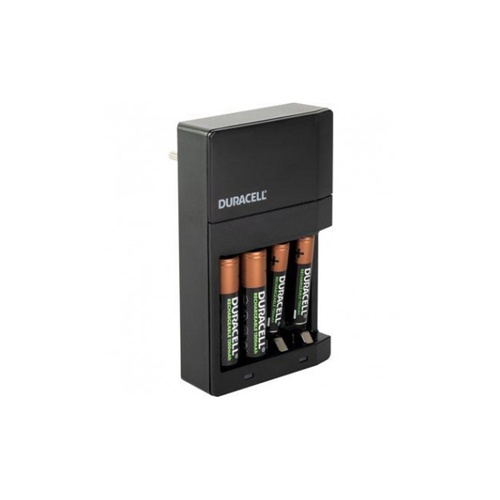 Polnilec baterij Duracell CEF14 AA/AAA, črna