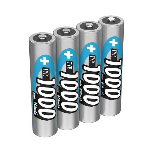 Polnilne baterije Ansmann 1000mAh NiMh Professional (srebrna)