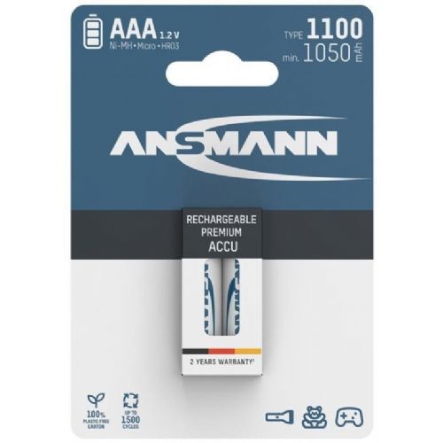 Profesionalna baterija Ansmann 1100mAh NiMh  (srebrna)