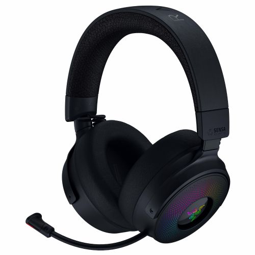 Naglavne brezžične slušalke Razer Kraken V4 PRO Gamign črne