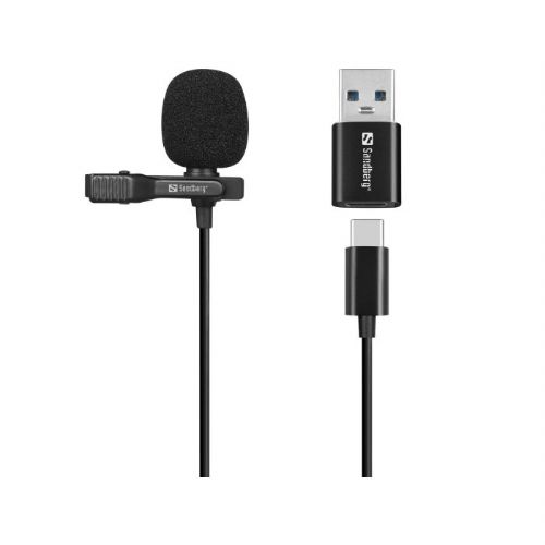 Mikrofon Sandberg Streamer USB Clip