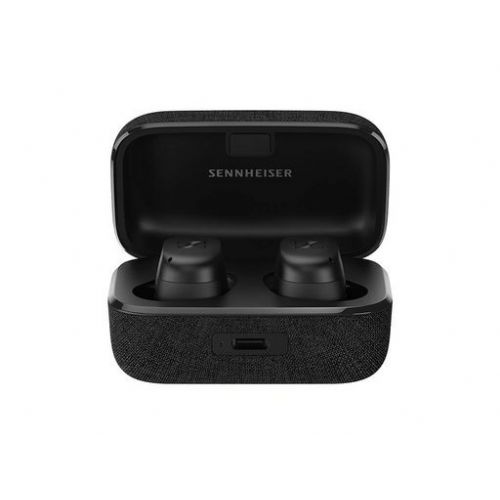 Slušalke Sennheiser Momentum True Wireless 3 brezžične, ANC, v uho, vgrajen mikrofon, črne