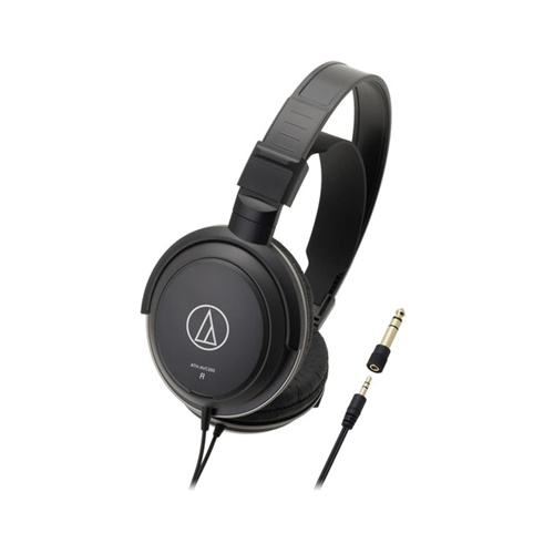 Slušalke Audio-Technica ATH-AVC200, žične, 3,5 mm, črne