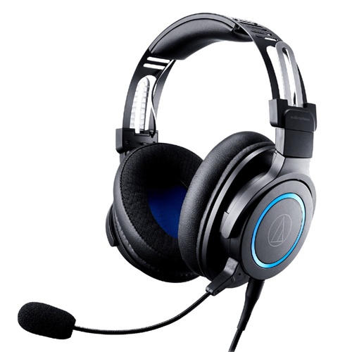 Slušalke Audio Technica ATH-G1, 3.5 mm, črna/modra