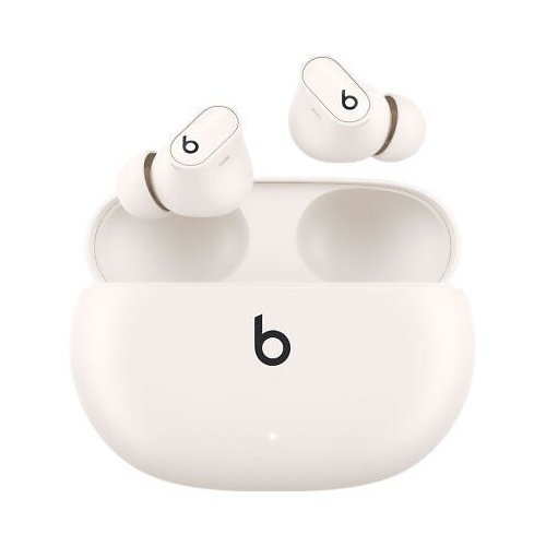 Slušalke Beats Studio Buds + - True Wireless Noise Cancelling Earbuds, bež