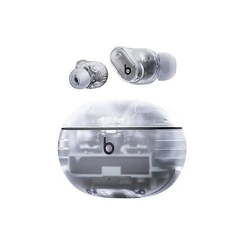 Slušalke Beats Studio Buds + - True Wireless Noise Cancelling Earbuds, prozorna