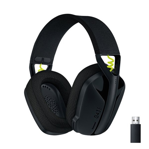 Slušalke Logitech G435 LIGHTSPEED, USB-C, Bluetooth, črna