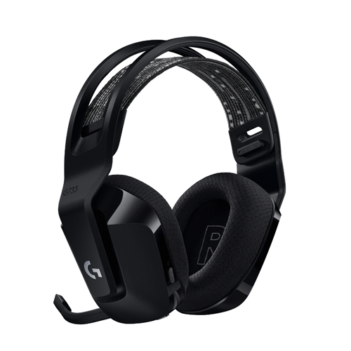 Slušalke Logitech G733 LIGHTSPEED, črna