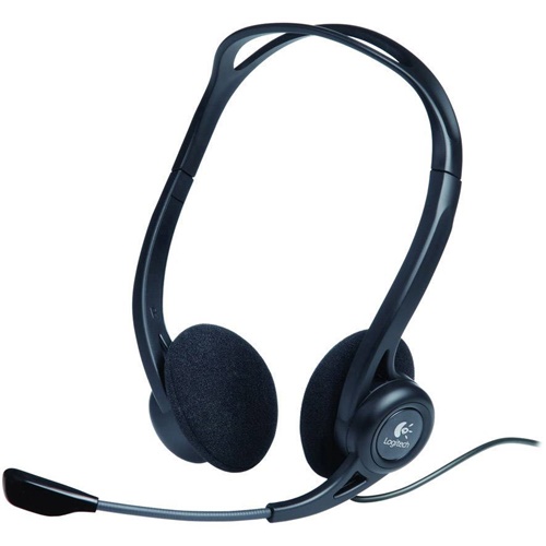 Slušalke Logitech PC 969, črna (981-000100)
