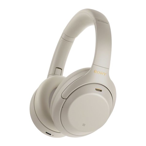 Slušalke Sony WH-1000XM4, srebrna