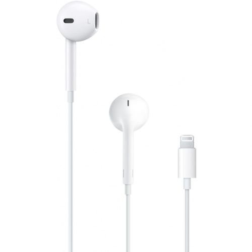 Slušalke Apple EarPods MMTN2ZM/A Lightning konektor, daljinski upravljalnik, mikrofon, stereo zvok, za iPhone/iPad