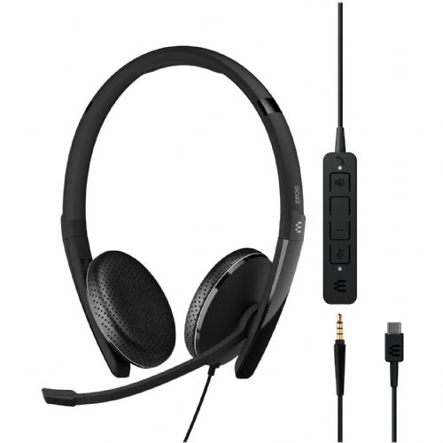 Slušalke Epos ADAPT 165T USB-C II, Stereo, USB-C, Jack, črna