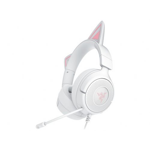 Slušalke Razer Kraken Kitty V3 X, bele, 3.5 mm