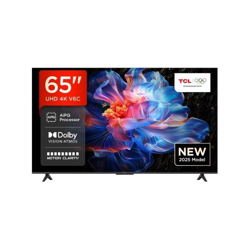 Televizor TCL 65V6C, 164 cm (65"), 4K UHD 3840 x 2160, 60 Hz, Google TV, Dolby Vision