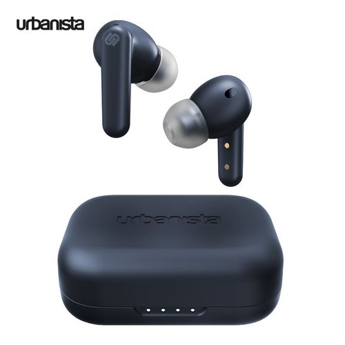 URBANISTA LONDON brezžične slušalke s polnilno postajo, Bluetooth, TWS, ANC, Dark Sapphire (modre)