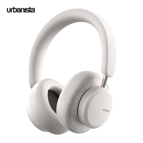 URBANISTA MIAMI naglavne brezžične slušalke, Bluetooth, ANC, do 50ur, White Pearl (bele)