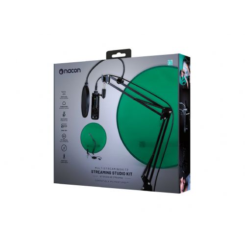 Streaming KIT Nacon (PS4/PS5/PC) + GREEN SCREEN Enaa