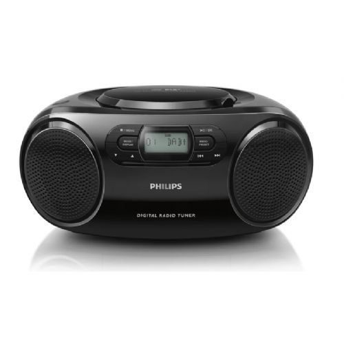 Radio s CD predvajalnikom Philips AZB500/12, DAB+, FM, CD/CD-R/CD-RW, Dynamic Bass Boost, stereo zvok