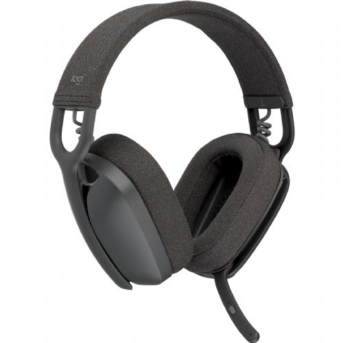 Slušalke Logitech Zone Vibe 100 brezžične, Bluetooth, ANC, čez uho, črne