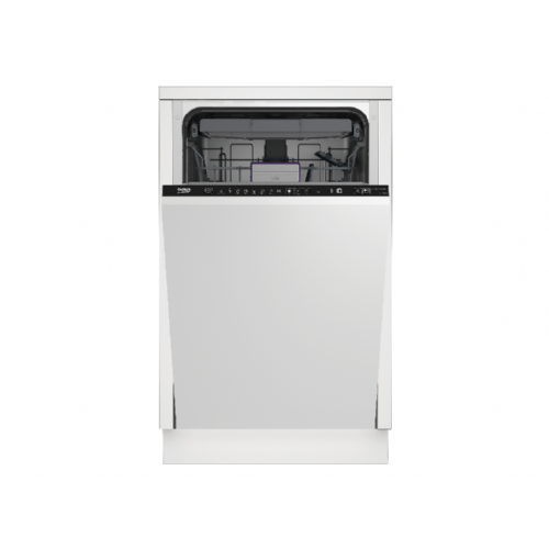 Vgradni pomivalni stroj Beko BDIS38120Q, 45 cm, 11 pogrinjkov, 8 programov, ProSmart inverterski motor