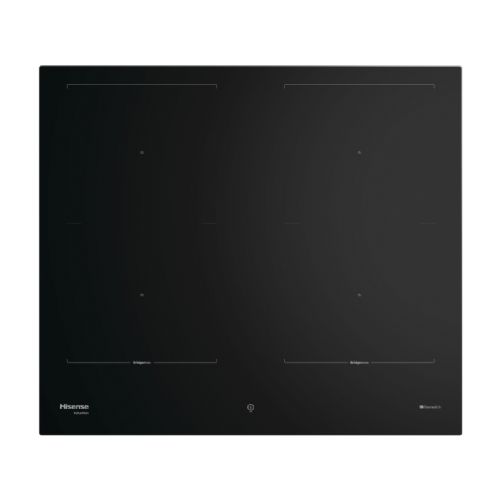 Indukcijska kuhalna plošča Hisense HI6443BSCWF, 59,5 cm, 4 kuhalne cone, Area Flex, Power Boost, črna