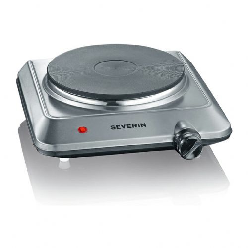 Prenosna kuhalna plošča Severin KP 1092, 1 električna cona, 1500 W, premer 180 mm, nerjaveče jeklo