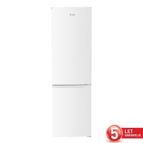 Kombinirani hladilnik VOX NF3210WE, 253 l, NoFrost, inverter kompresor, 39 dB, bele barve