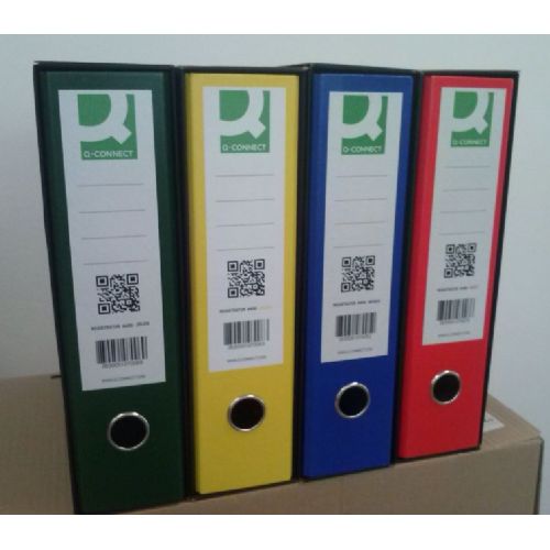 Registrator Connect A4/80 - rumen, s črnim ovojem 